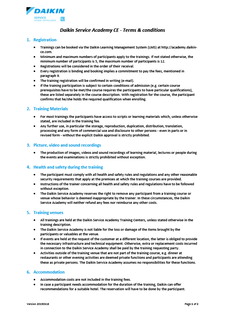 Daikin Service Academy CE - terms and conditions - check with local Daikin office for local versions.pdf